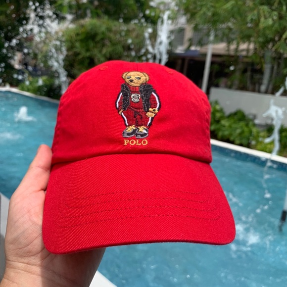 polo hats with leather strap women's